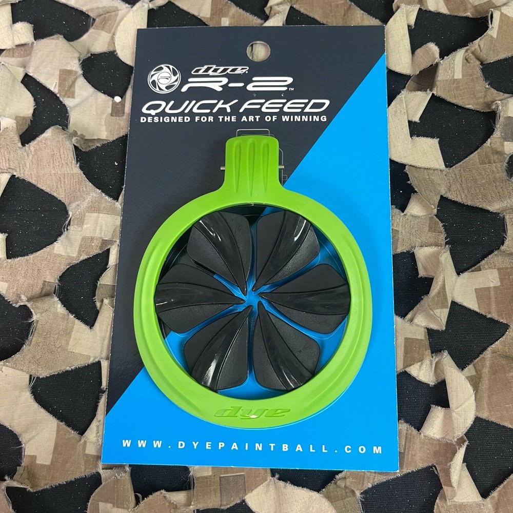 NEW Dye Rotor R2 Quick Feed Lid - Bright Green