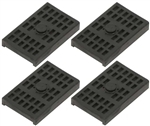 1968 - 1981 Rear Multi Leaf Spring Insulator Pads GM, Set of 4
