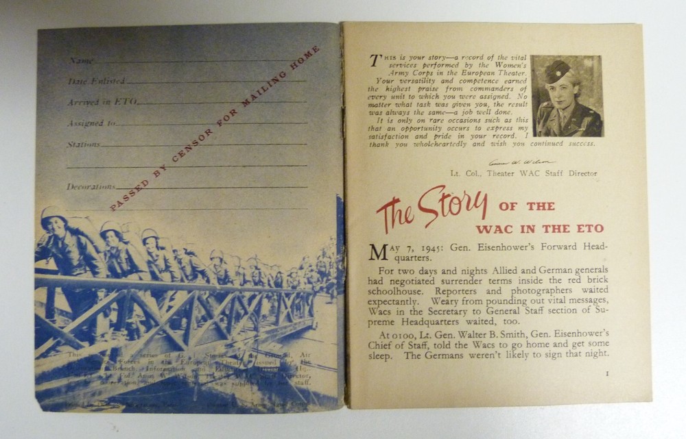 WWII WW2 The WAC in the ETO