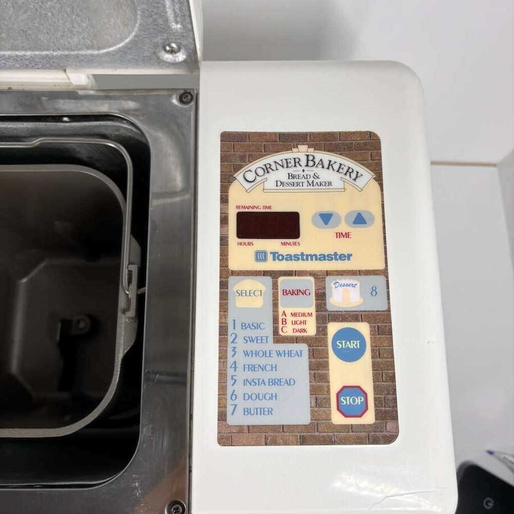 Toastmaster Corner Bakery Breads & Dessert MODEL 1183 TESTED WORKING