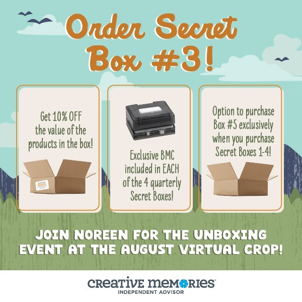Creative Memories Secret Box #3--2025