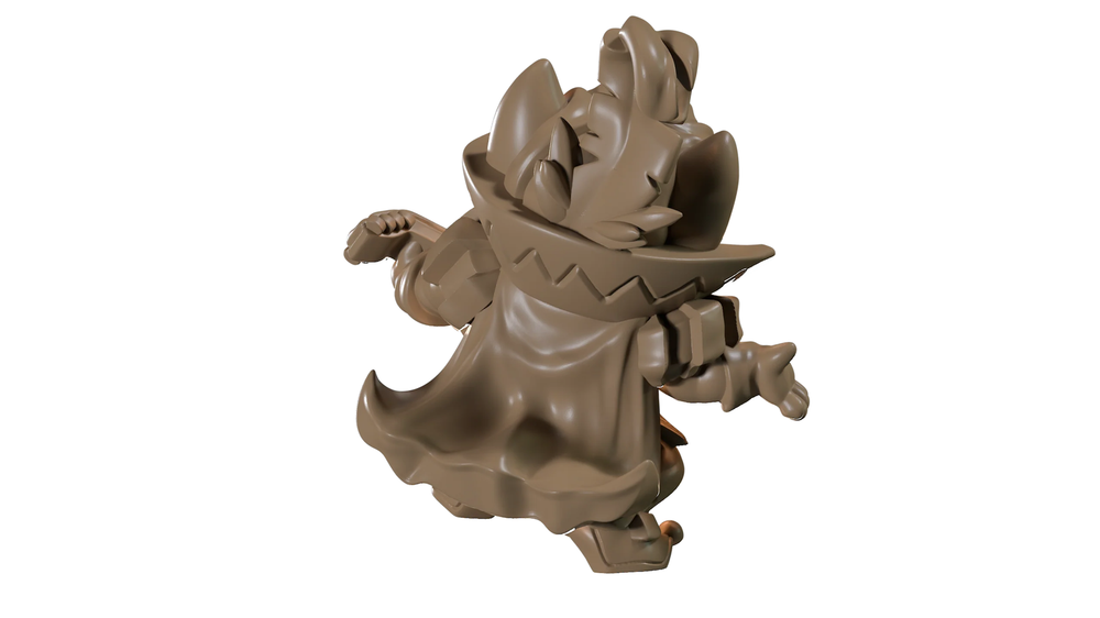 Capsule Chibi - Corgi Bard