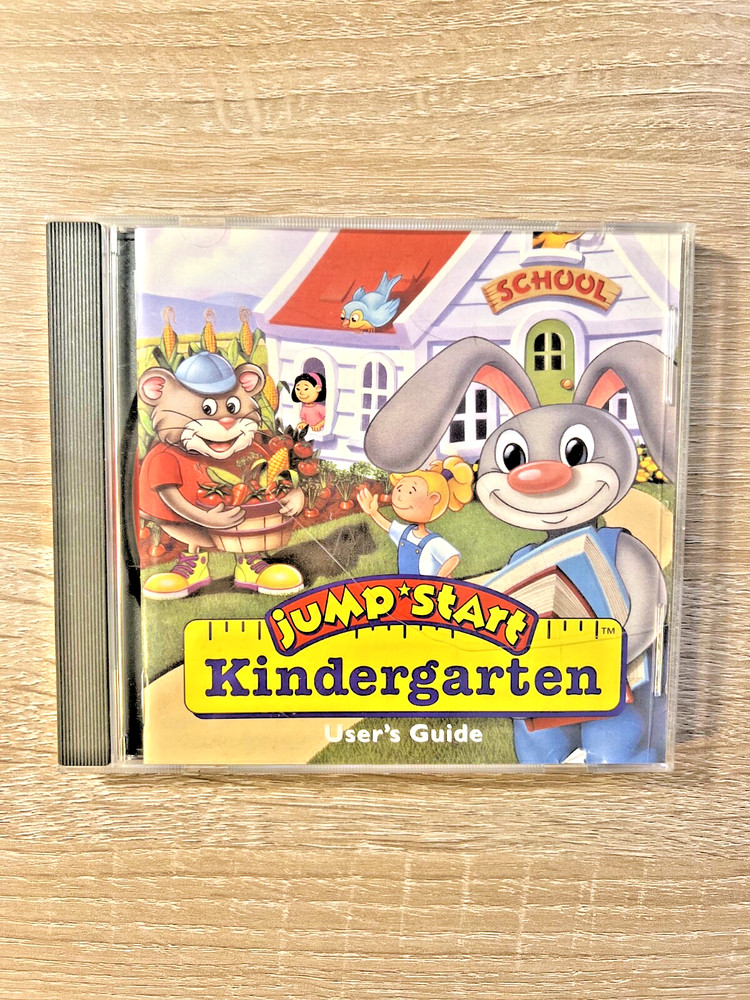 Jump Start Kindergarten Learning Software Knowledge Adventure PC CD-Rom Windows