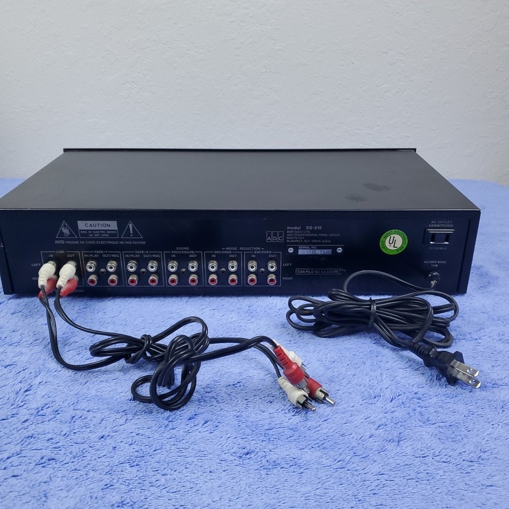 ADC Sound Shaper SS-215 Stereo Frequency Equalizer