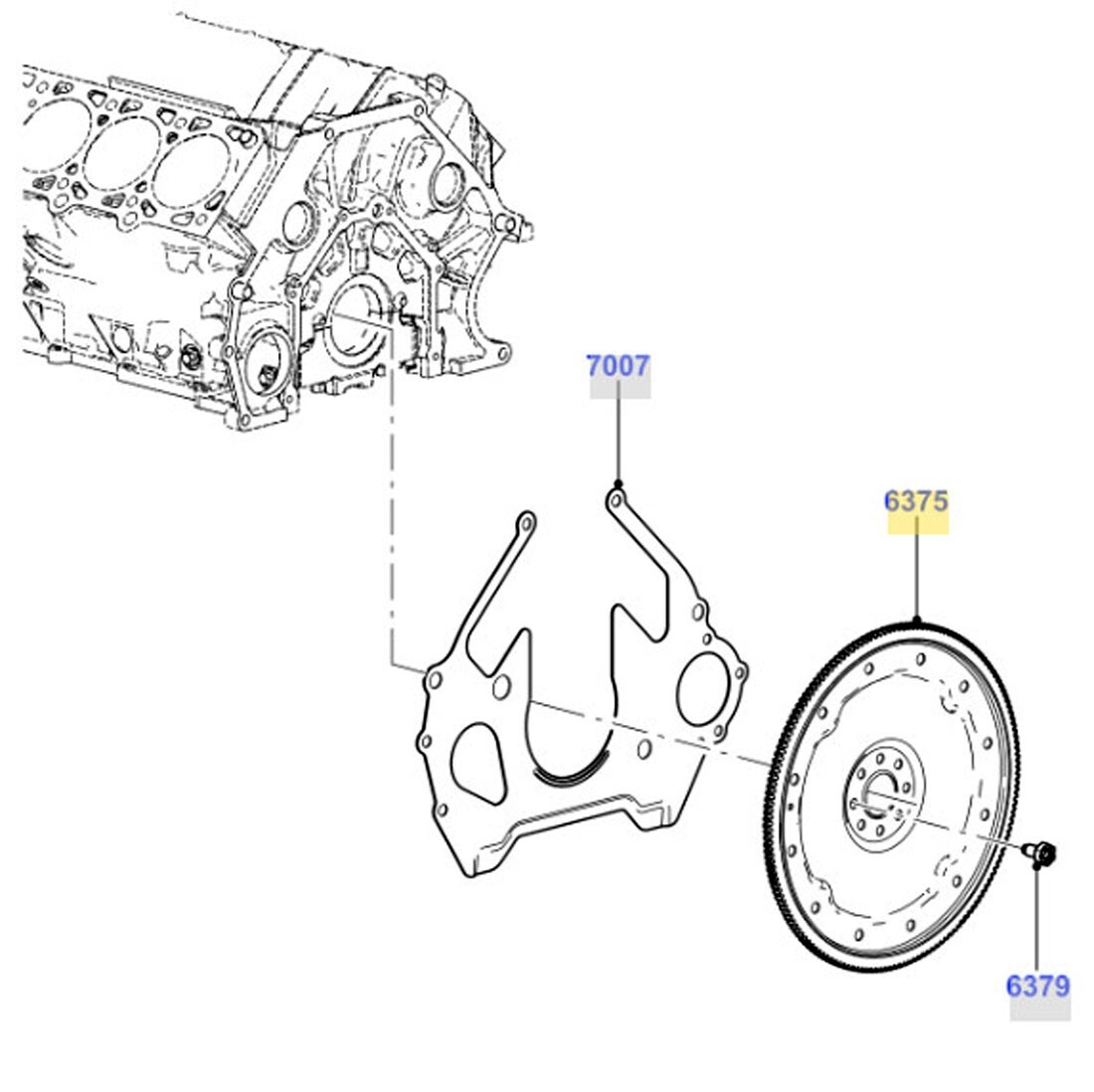 2005-13 Ford Expedition F150 Navigator Automatic Transmission Flexplate 5.4 6.8L