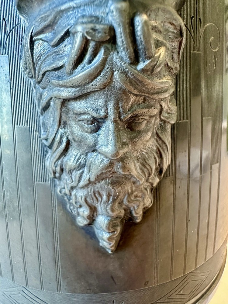 1876 Presentation Pitcher Trophy Silverplate Reed & Barton