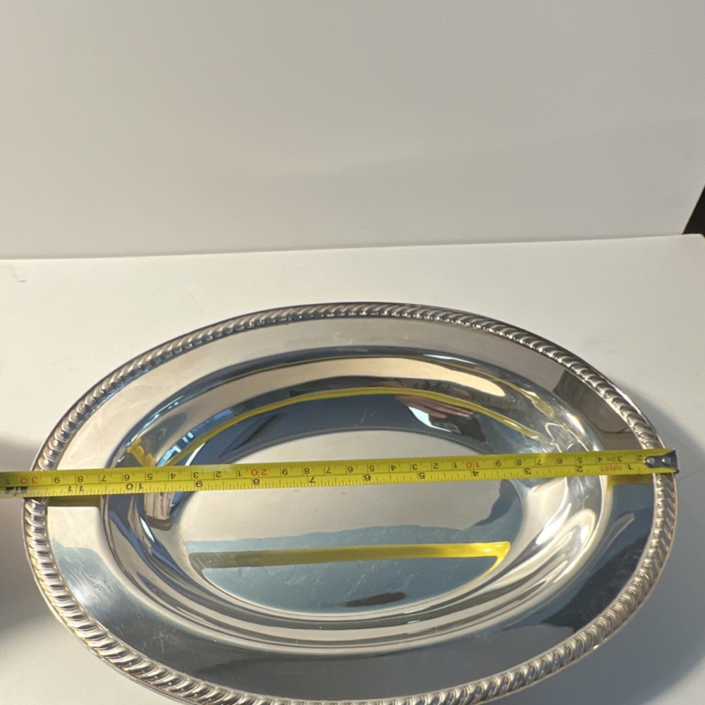 International Silver Berkeley Silverplate Oval Bowl Pattern Berkeley #2888