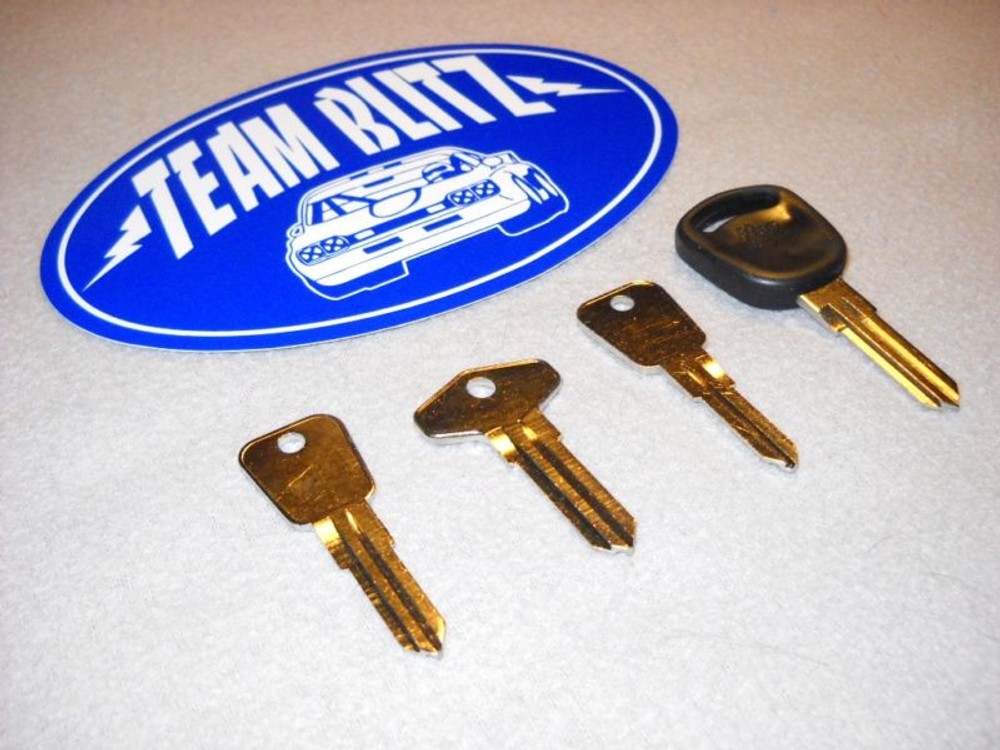 Ford Capri Key Keys Ign Doors Trunk Hatch Code Cutting