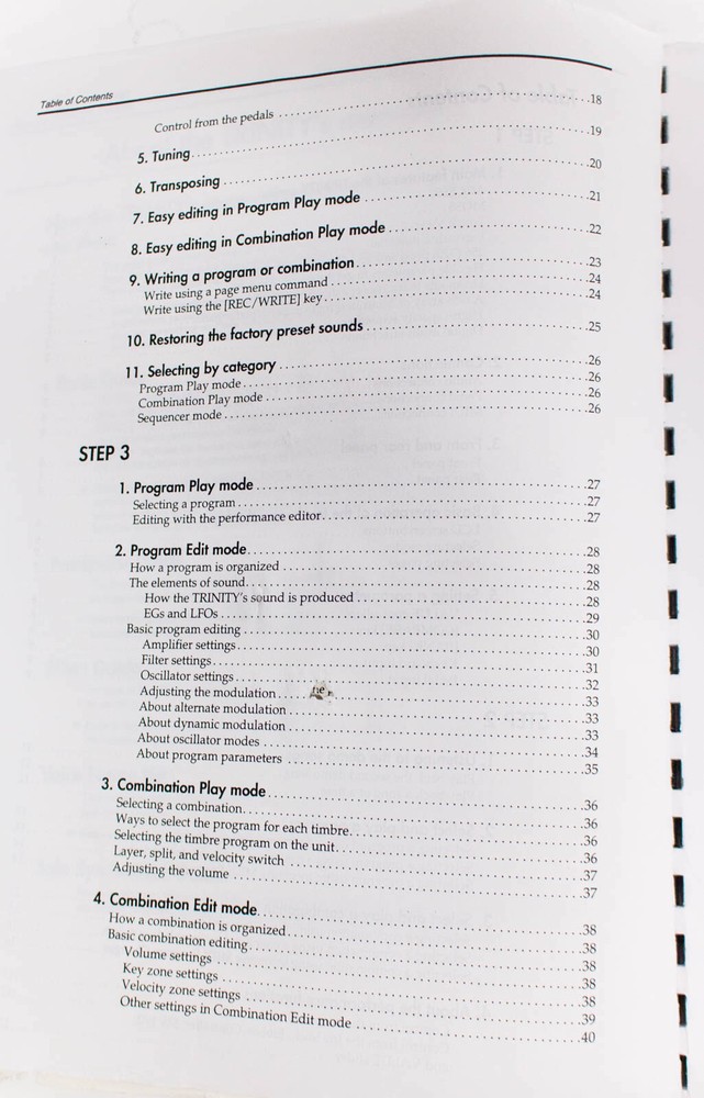Korg Trinity Basic Guide Effect Guide Parameter Guide Manuals