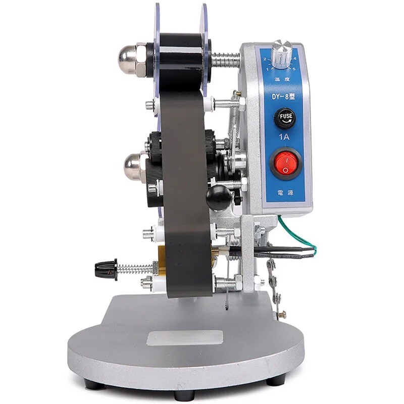 DY-8 Hand Press Ribbon Code Printer Hot Stamping Printers Date Coding Machine