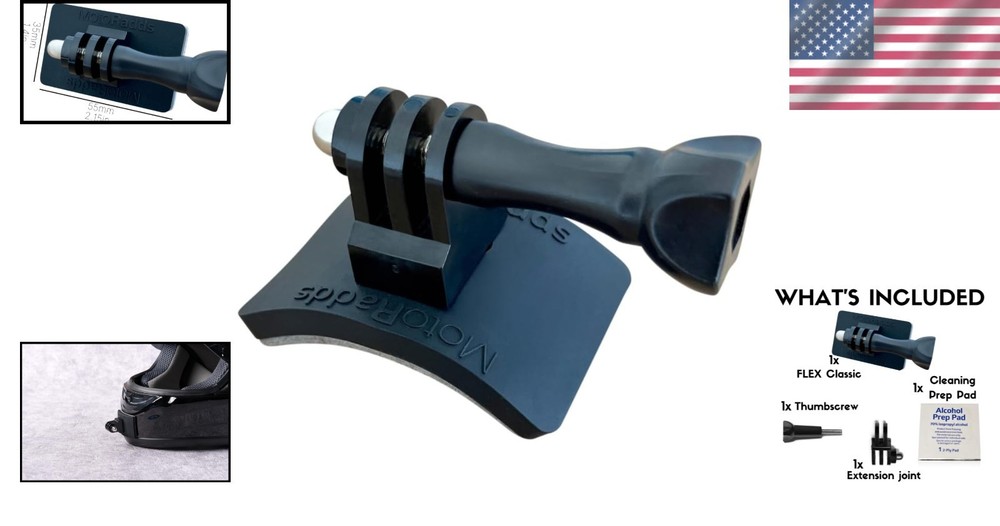 Motorcycle Windscreen Camera Mount - Flex Classic