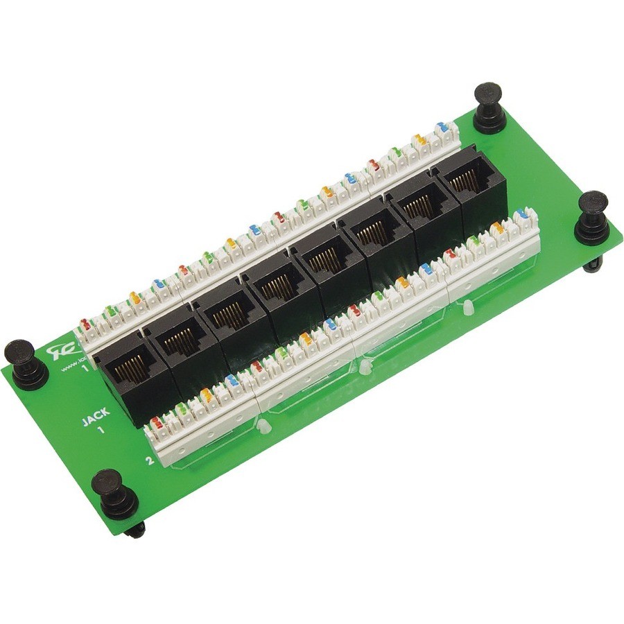 ICC Compact Module, CAT 6 Data, 8-Port (icresdpb3c)