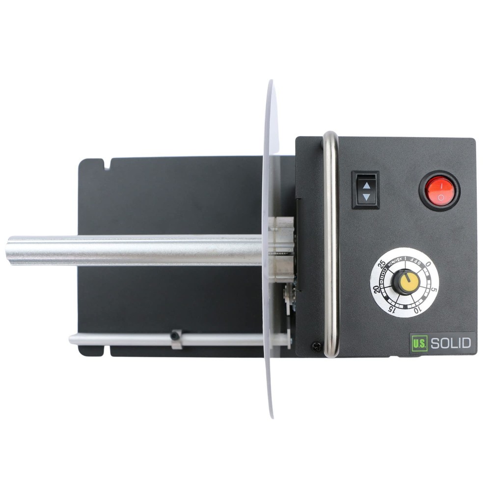 U.S. Solid Automatic Label Rewinder 6.3 in Width 8.66 in Roll Diameter