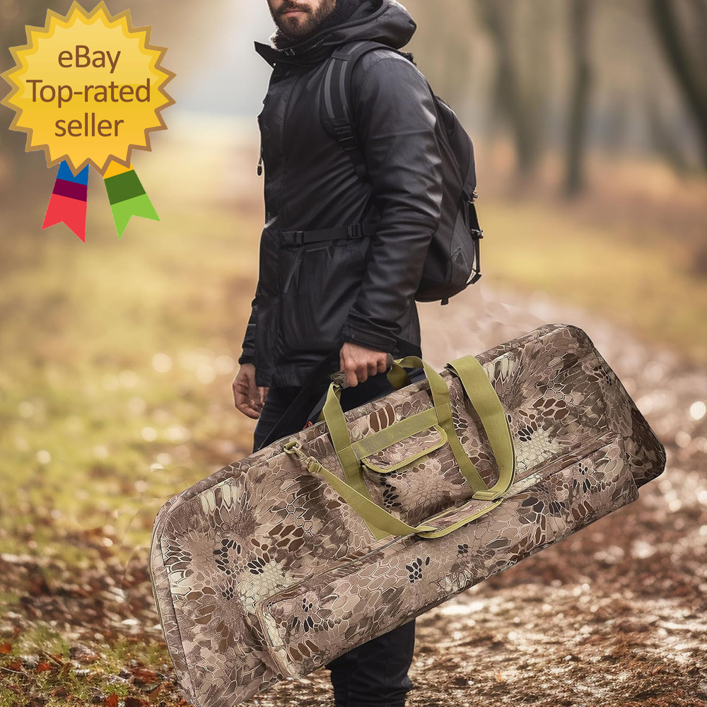 Compound Bow Case Soft Bow Case Compound Bow Carry Bag with Arrow Pocket