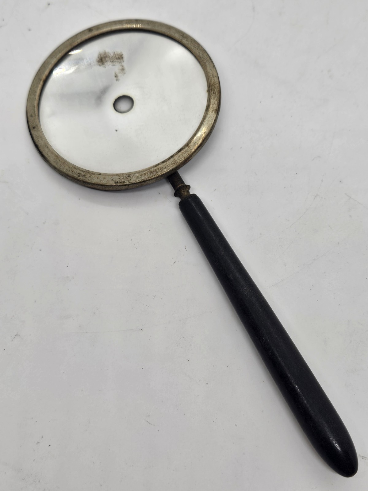 Antique 19th C. Surgeon Doctor's Opthamology Hand Held Mirror Reflector Tool