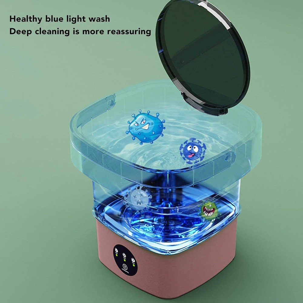 Compact Fully Automatic 6.5L Washing Machine - Easy & Quick Laundry Solution