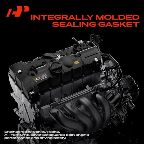 Engine Valve Cover - Compatible with BMW Vehicles - Standard Type (Plastic)