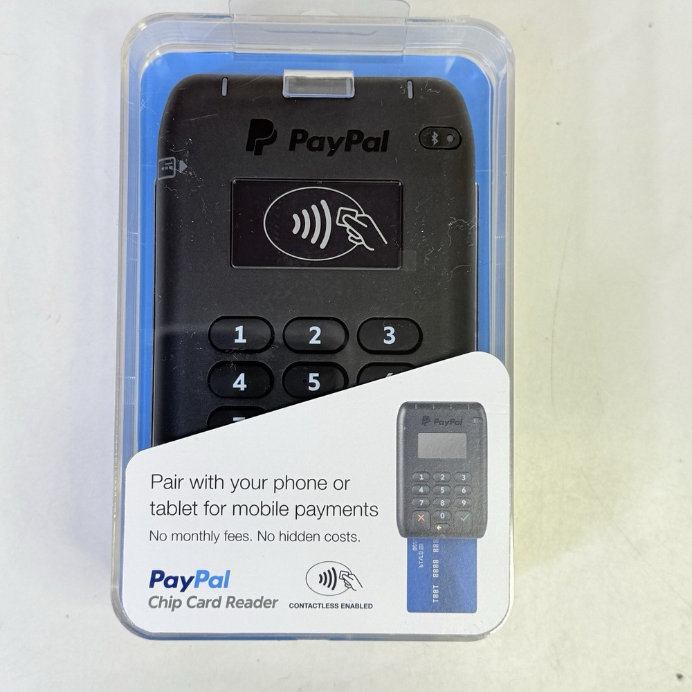 Paypal Chip Card Reader Contactless Enabled M010-PROD10-V2 NEW
