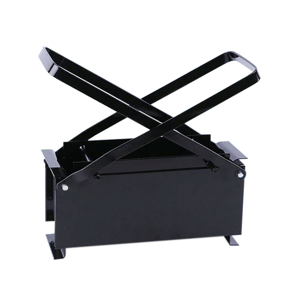 Paper Log Briquette Maker Burning Fire Brick Press Fuel Briquette Maker