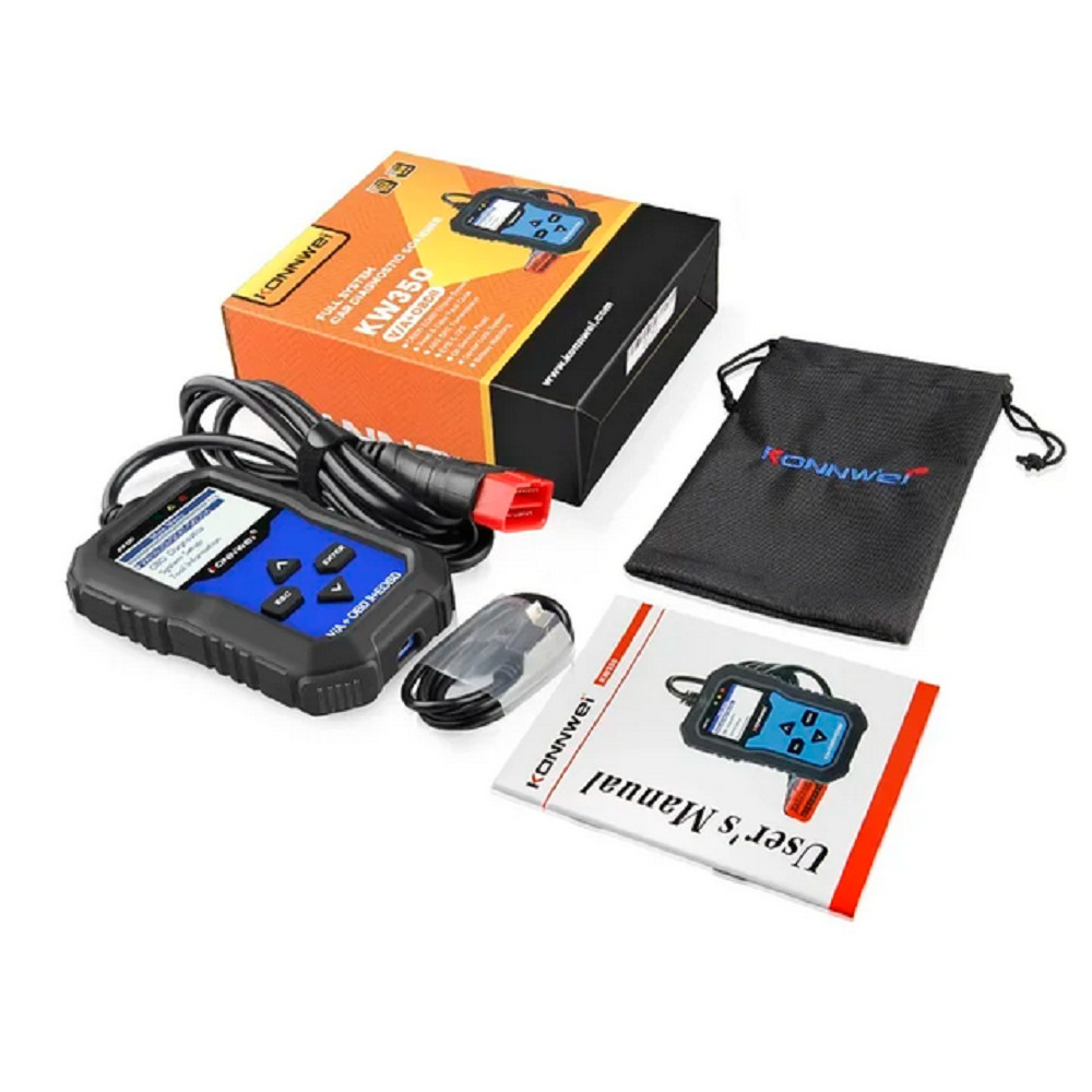 KONNWEI KW350 OBD2 Automotive Fault Scanner Code Reader tester Scanner Tool