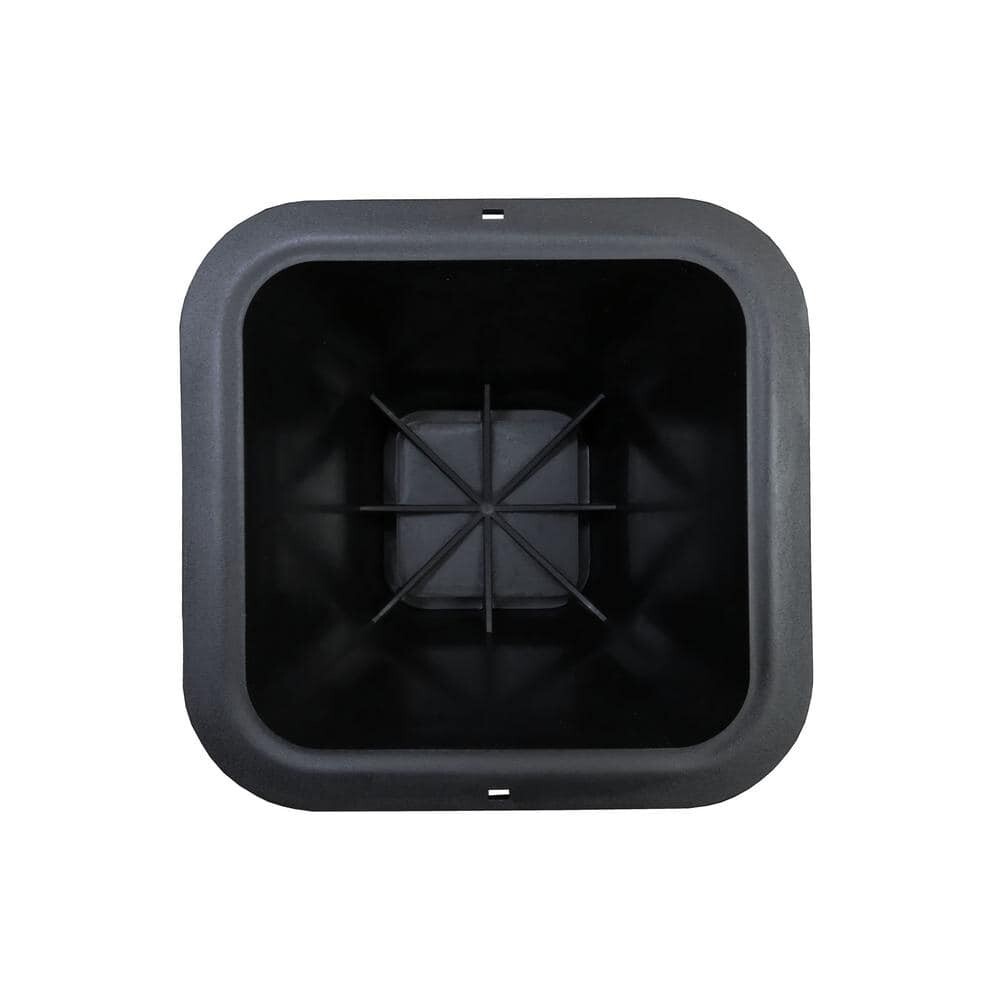 6 Inch Bed Risers 4-Pack Durable Heavy Duty Construction Ensures Black New