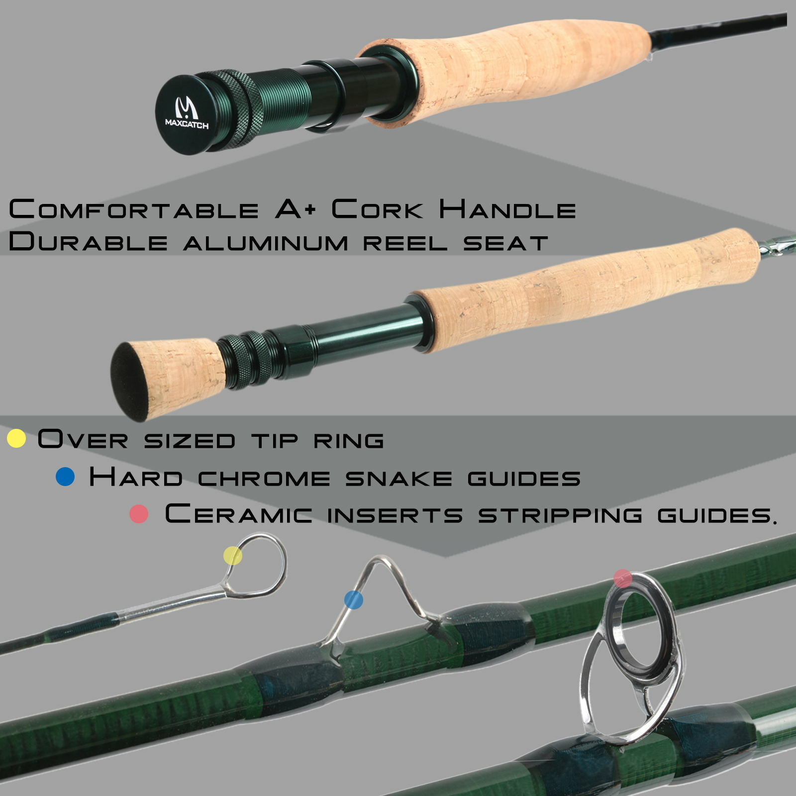 Maxcatch Extreme Fly Fishing Combo Kit 3/4/5/6/7/8wt Starter Rod and Reel Outfit