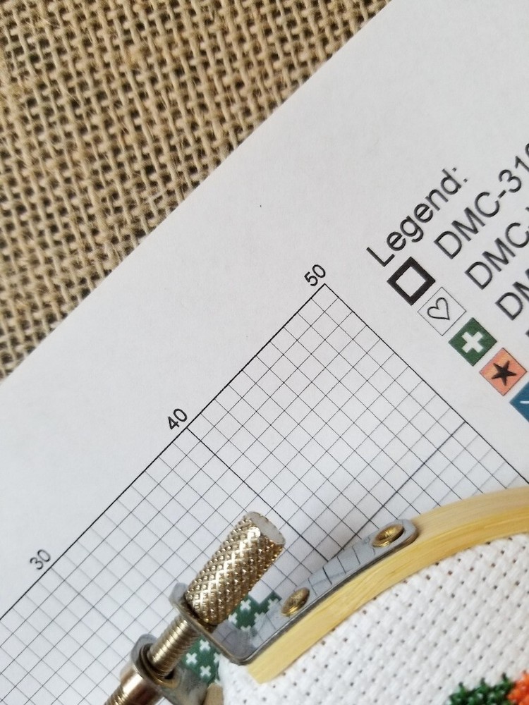 Counted Cross Stitch Mallard Duck Pattern