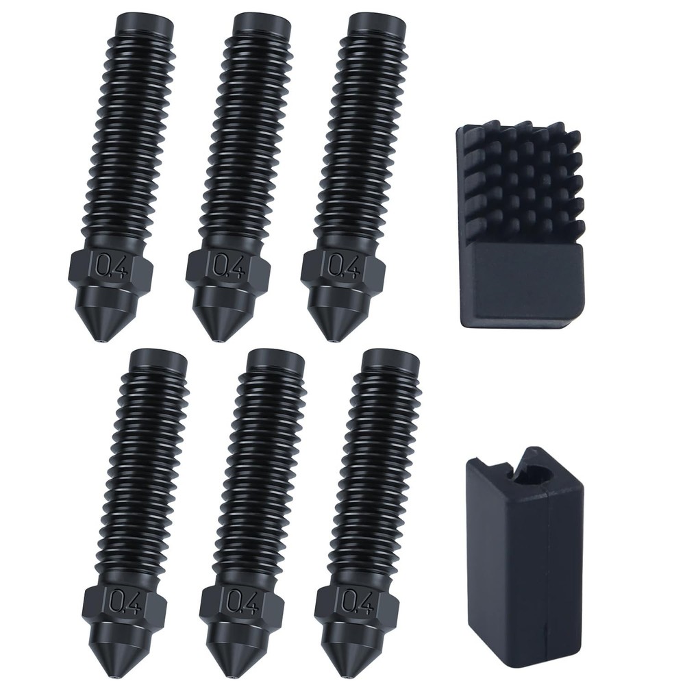 Precision 6PCS Nozzle Kit for Elegoo Centauri 3D Printers - High Flow & Durable