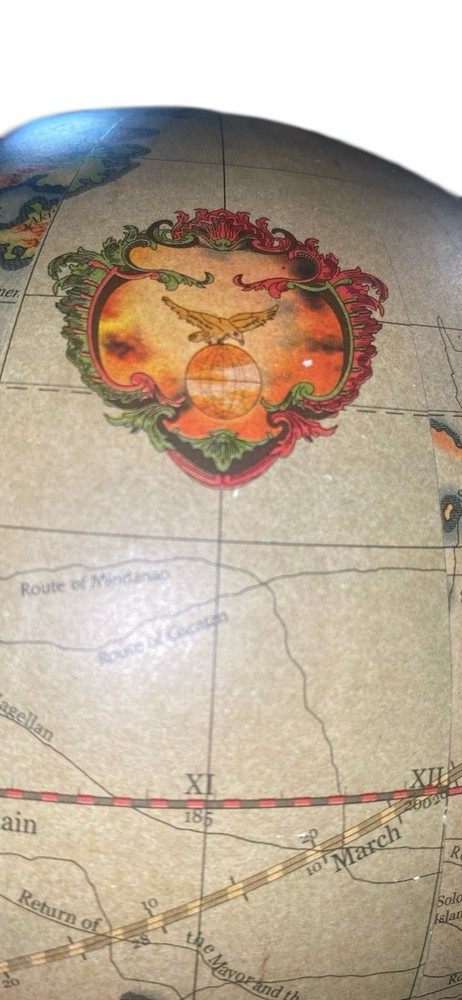 Vintage Eagle World Globe