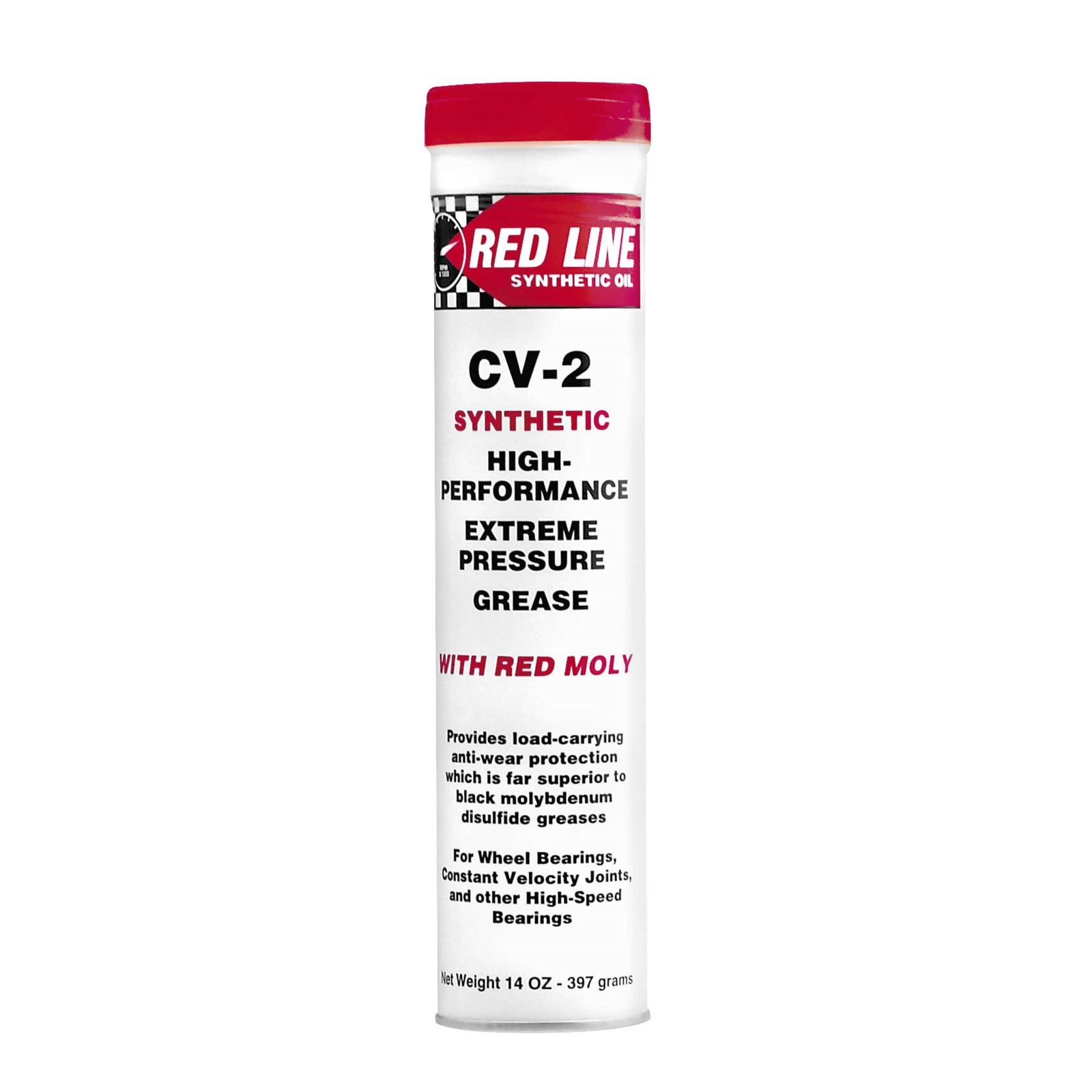Red Line CV-2 Grease with Moly 14oz Tube - 1 Tube 80402