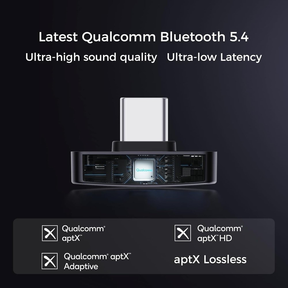 Questyle QCC Dongle Pro LDAC lossless Bluetooth Adapter for iPhone USB C