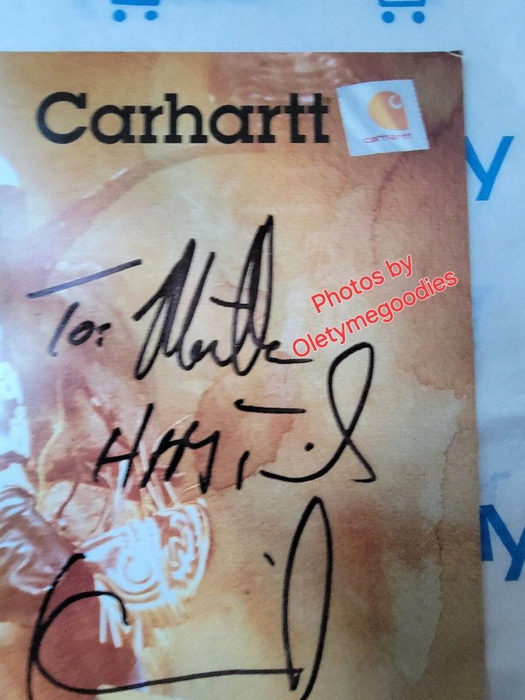 Adam Carrillo PBR Hand Signed 8 x 11
