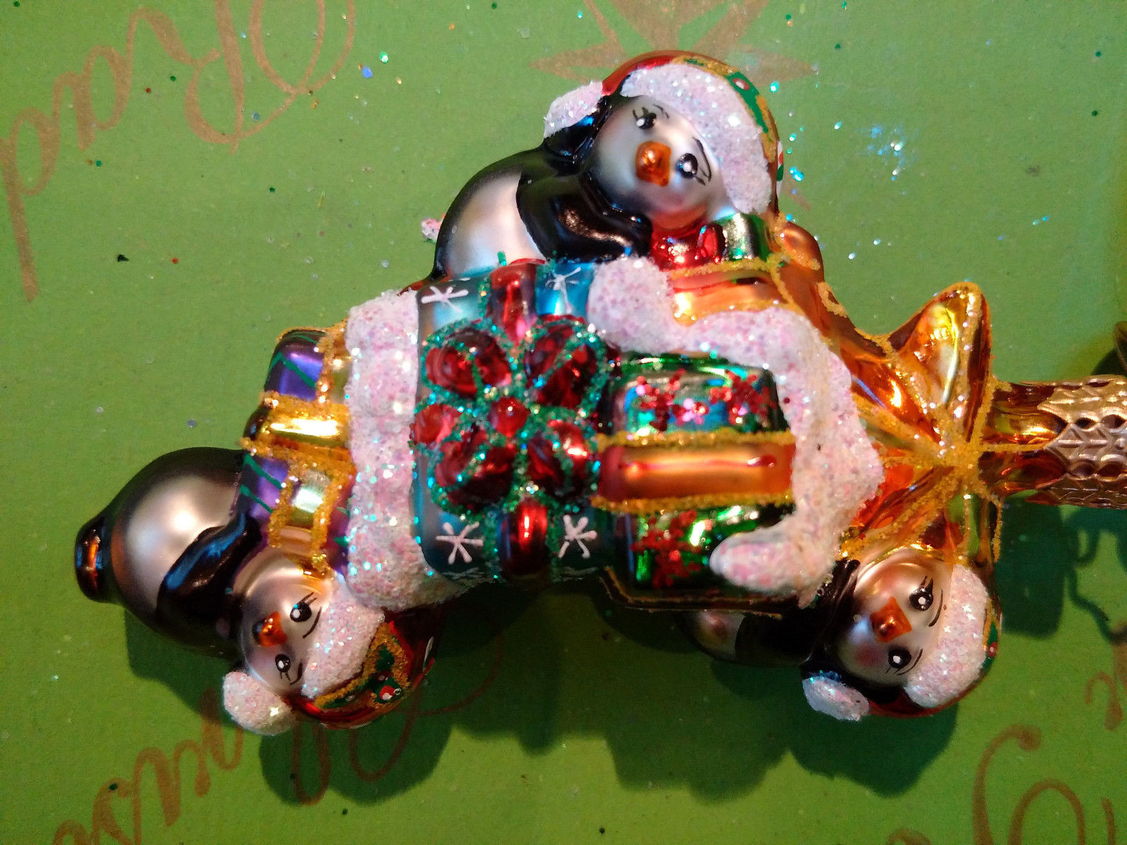 Christopher Radko Three Penny Star Gem Ornament, New Decor