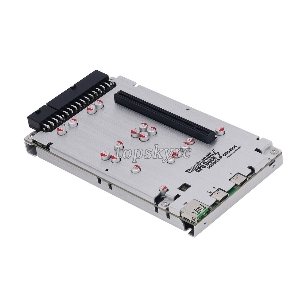 TH3P4G3 GPU Dock ATX Power Supply Case for Thunderbolt-Compatible 3/4