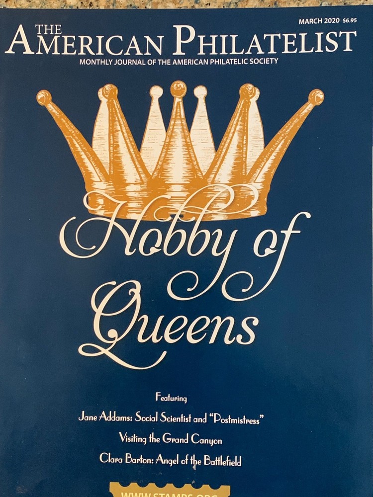 American Philatelist Magazine  2020,  March