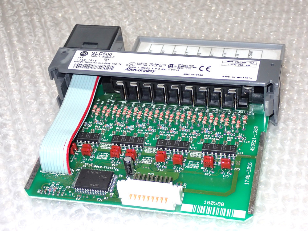 1746-IB16 SER C ALLEN BRADLEY SLC500 INPUT MODULE USED