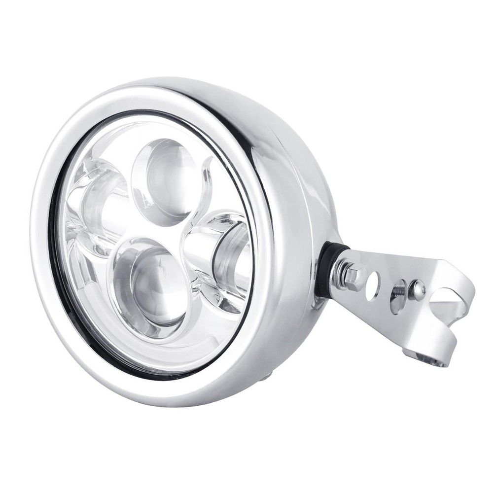 5.75" LED Headlight Housing Bucket Bracket For Harley Dyna Electra Glide