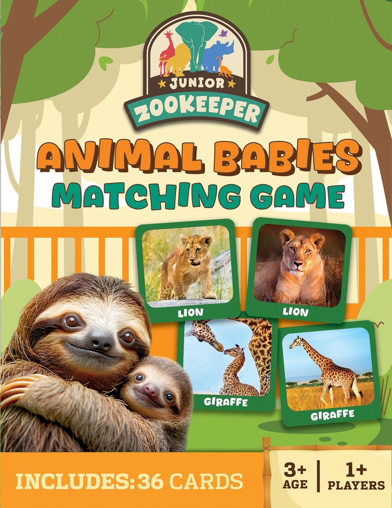 MasterPieces - Jr. Zookeeper Matching Game