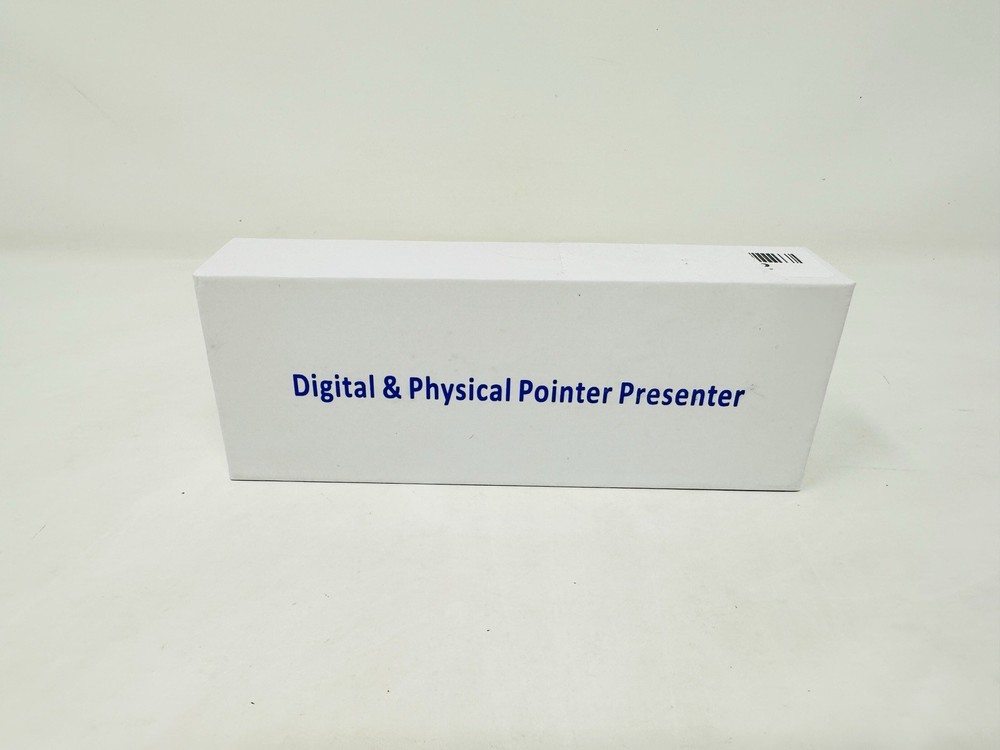Physical & Digital Pointer Clicker Remote For Presentations w/Laser NEW Open Box