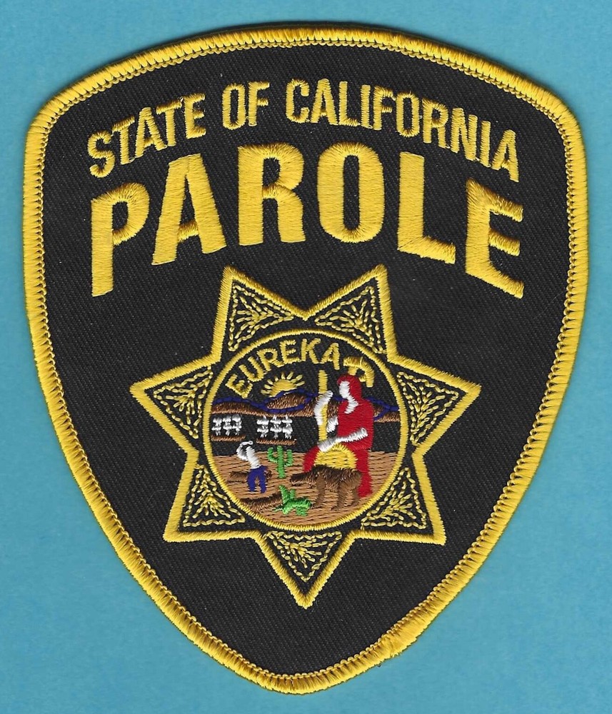 CALIFORNIA STATE PAROLE SHOULDER PATCH