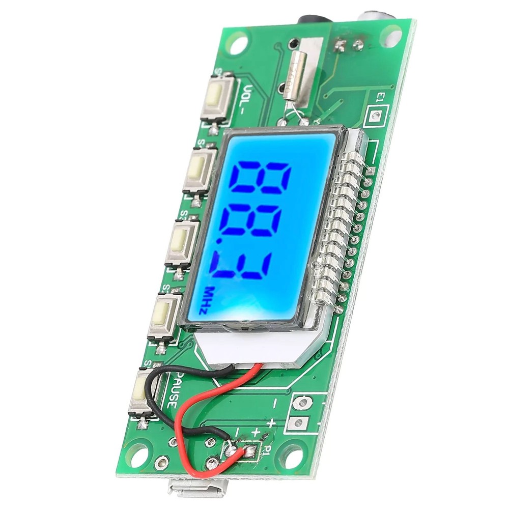 1PC FM Transmitter Module W/LCD Display Replace For Miniature digital FM radio