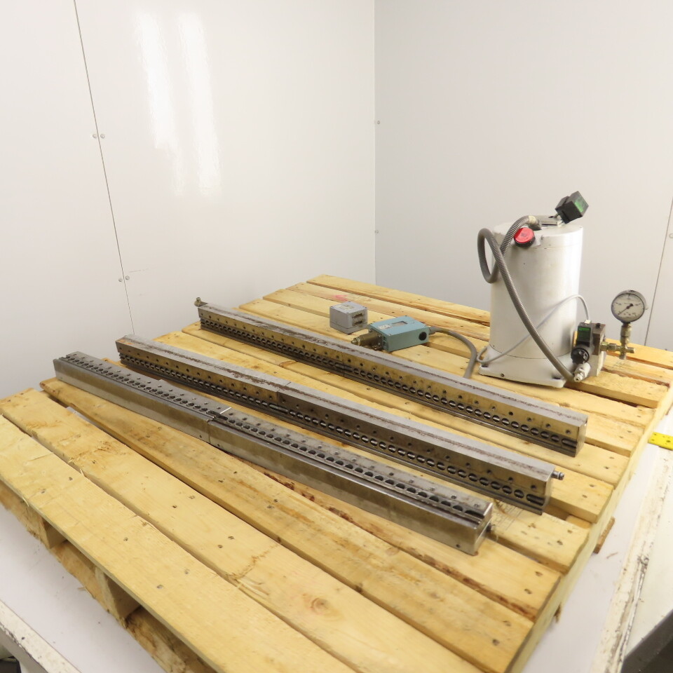 Wila Hydraulic Press Brake Die Clamping System For 10' (120") W/ Power Unit