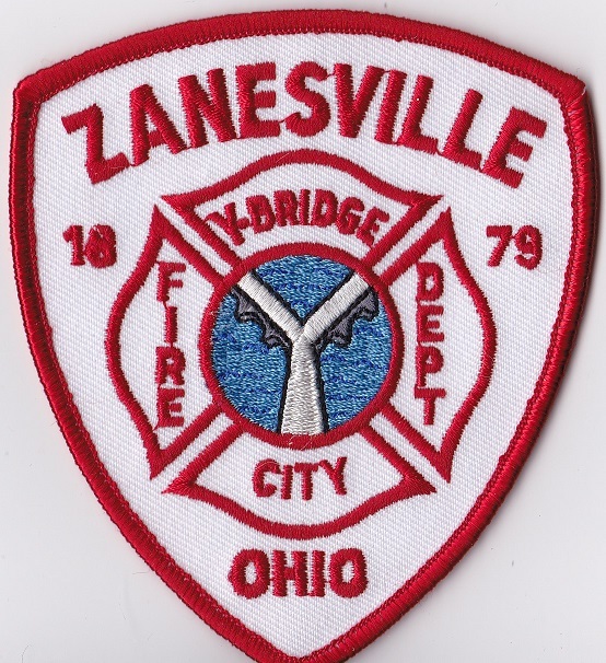 Zanesville Fire Dept. OH Firefighter Patch