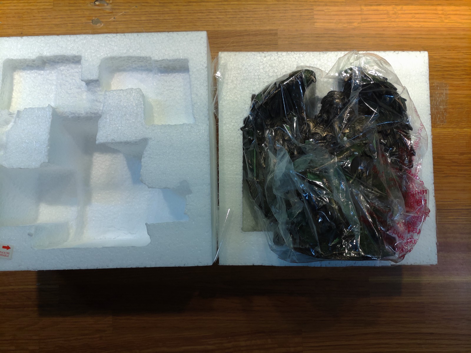 6 1/2" Lucifer the Fallen Archangel Devil Bronze Color Angel Statue