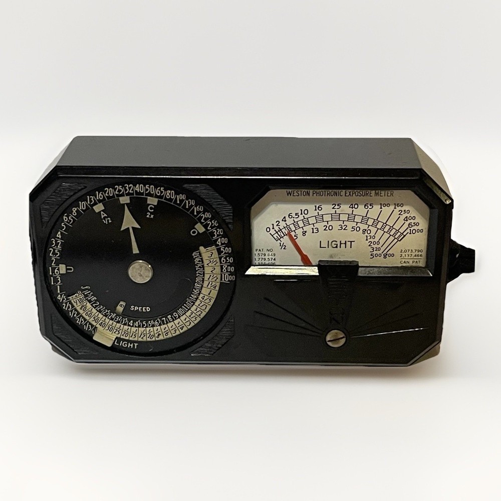 WESTON Universal Exposure Meter Model 650 Photo Light Meter