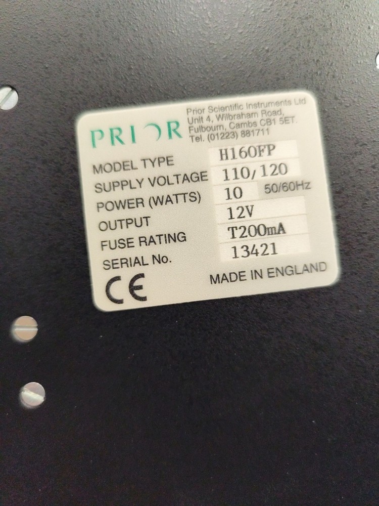 Prior Scientific Light Source Power Box H160FP