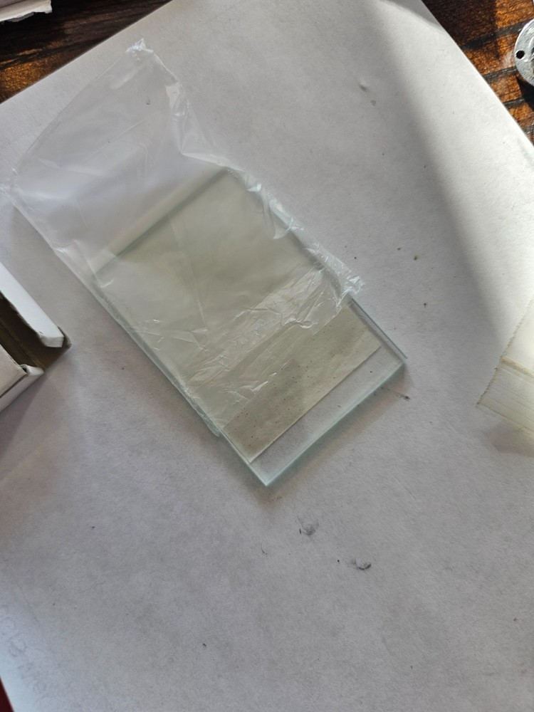 ????? OPTICAL microscope Nikon filter slide mbn12922? 2" x 3" 79504