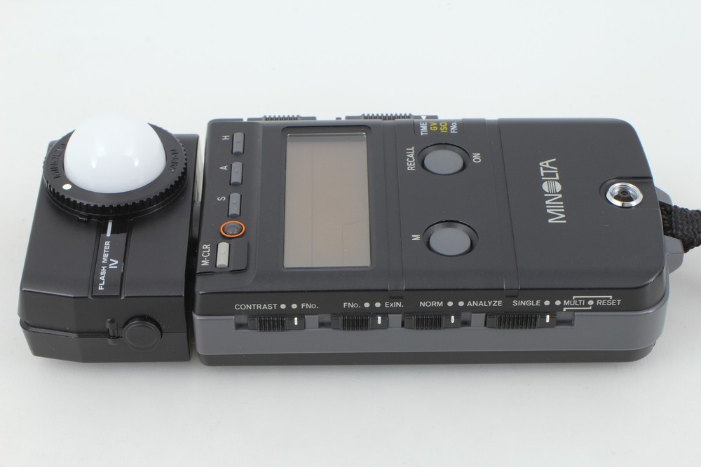 Read [MINT w/ Case Strap] Minolta Flash Meter IV Light Meter From JAPAN