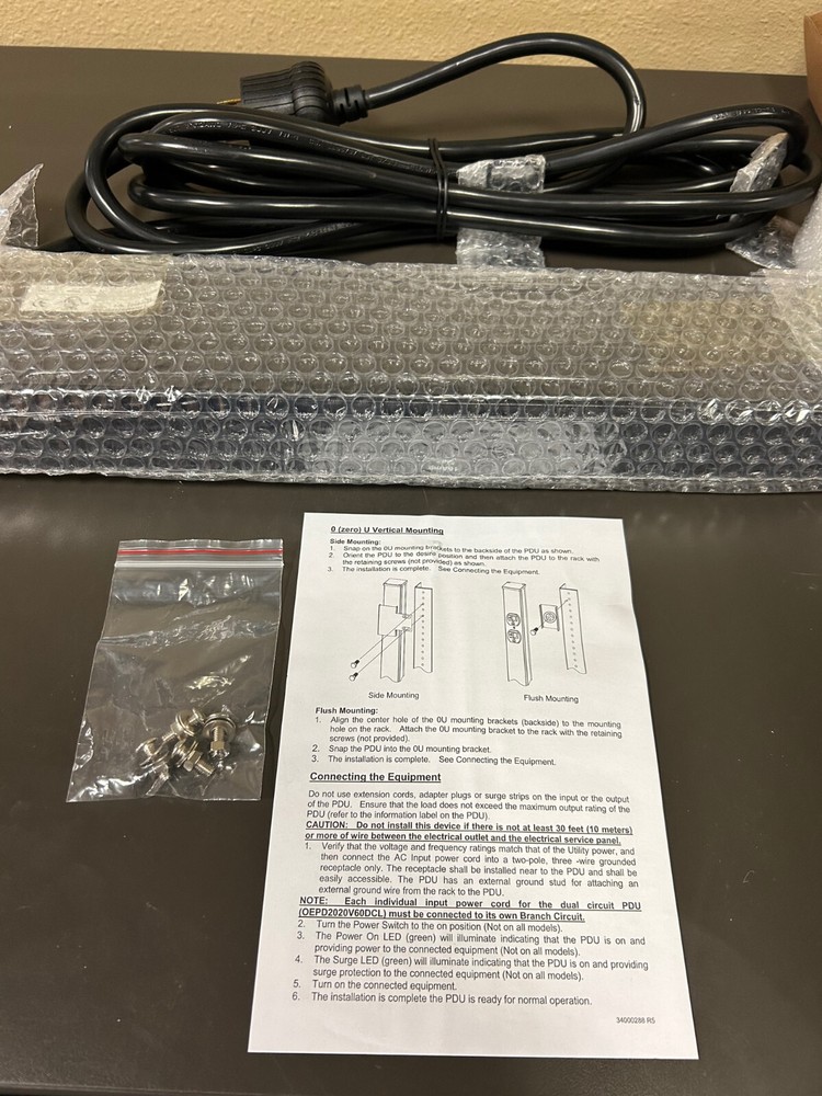 PDU Minuteman, Model #: OES1020HVL