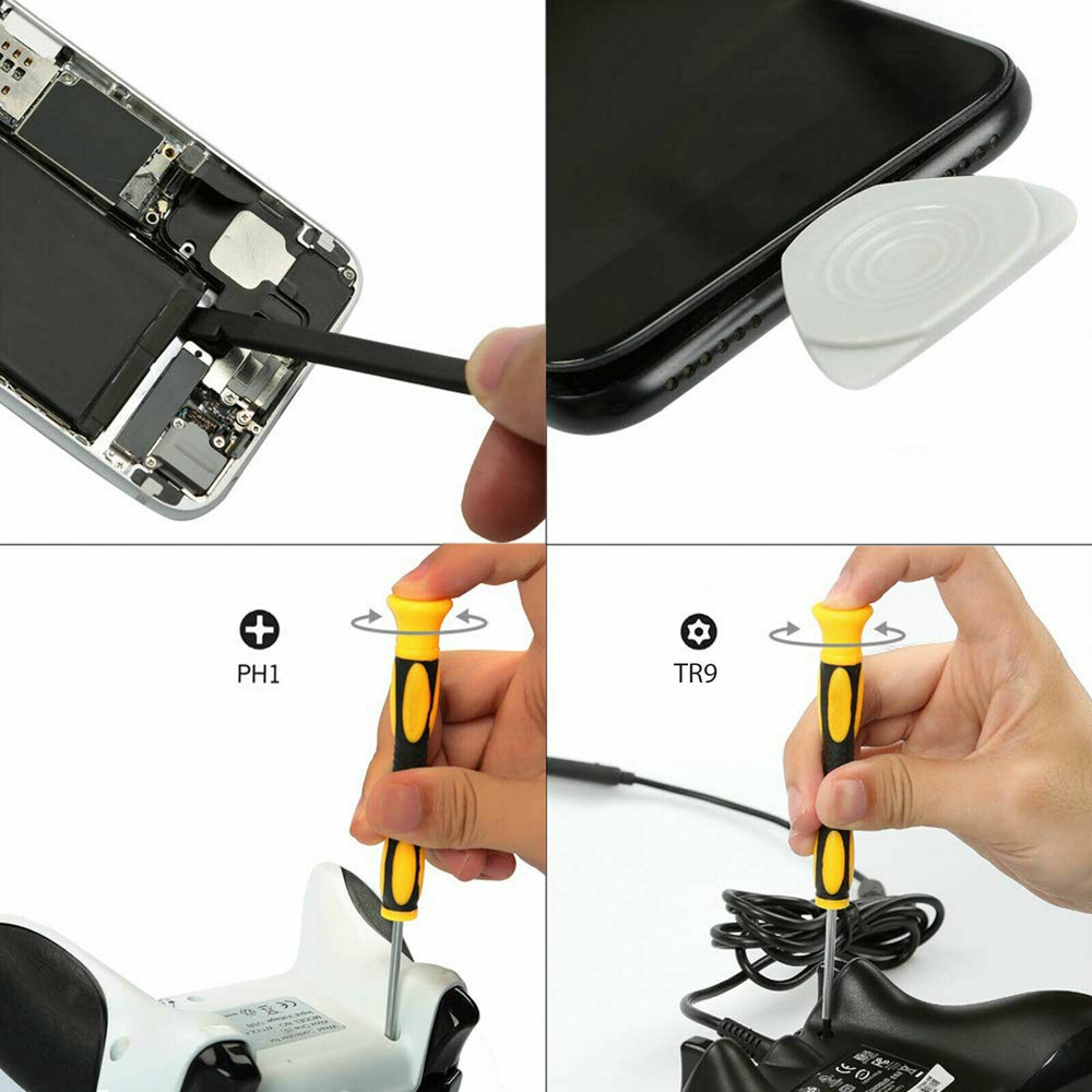 Screwdriver Opening Repair Clean Tool Kit for PS5 XBOX Controller Console Set T9